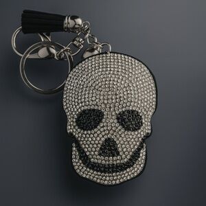 Crystal Skull Keychain